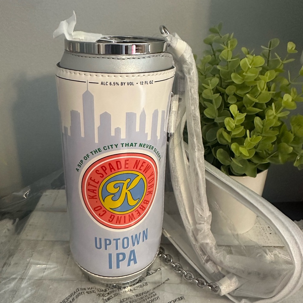 sale! Nwt Kate spade snack time IPA drink can bag - Picture 2 of 9